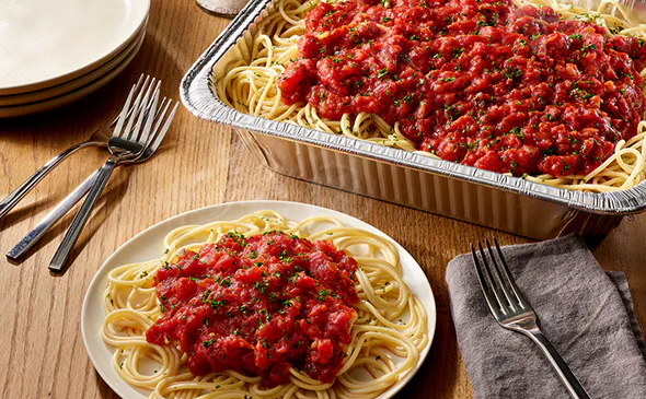 Spaghetti-with-Marinara-Sauce