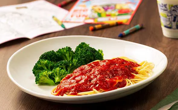 Kids Tomato Sauce Pasta
